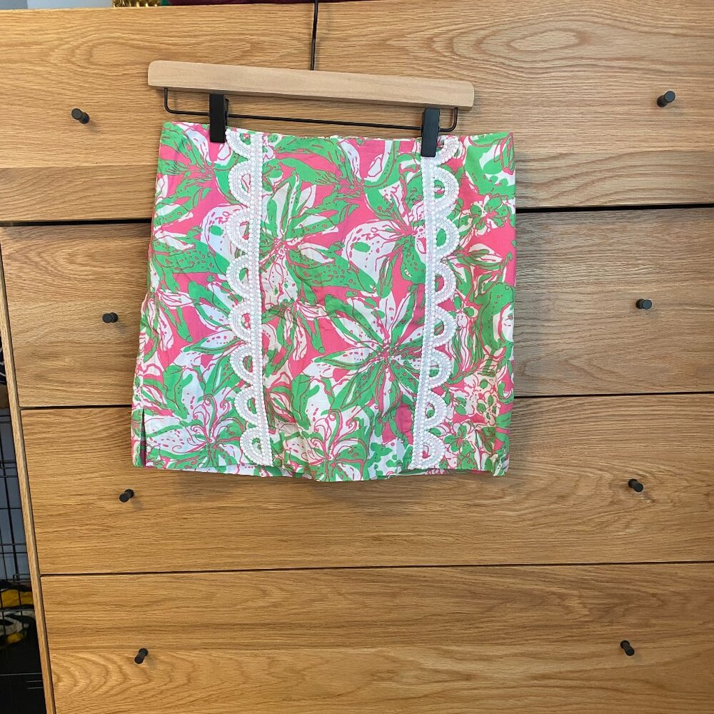 Lilly Pulitzer Floral Skort